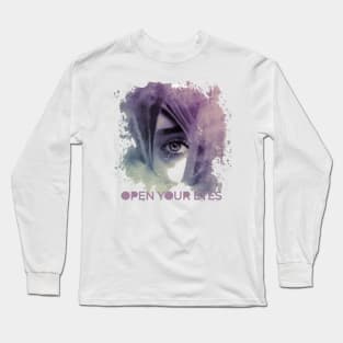 OPEN YOUR EYES Long Sleeve T-Shirt